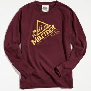 NWT Marmot UO Exclusive For Life Crew Neck Sweatshirt